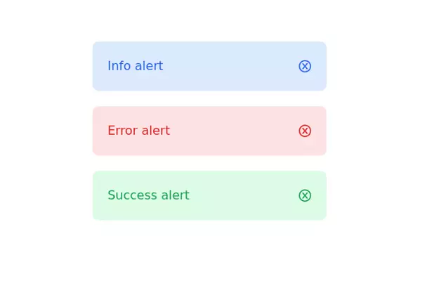 Tailwind Css Alert - Tailwind CSS Example