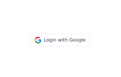 Google login/signup button
