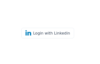Linkedin login/signup button