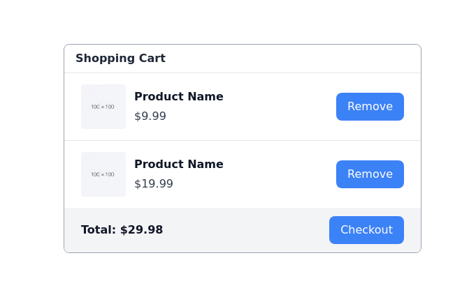 shopping-cart-free-examples-in-tailwind-css