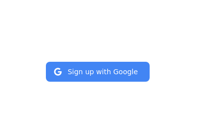 Sign up with google button