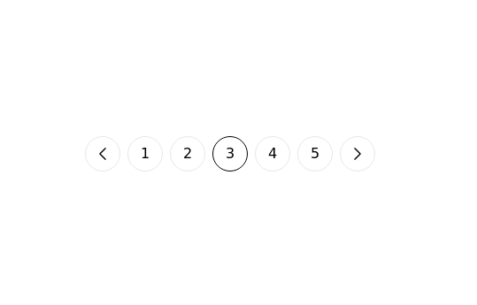 Simple rounded pagination 