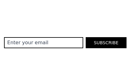 Subscribe to newsletter section