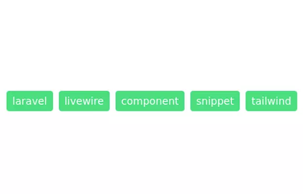 Tag links component