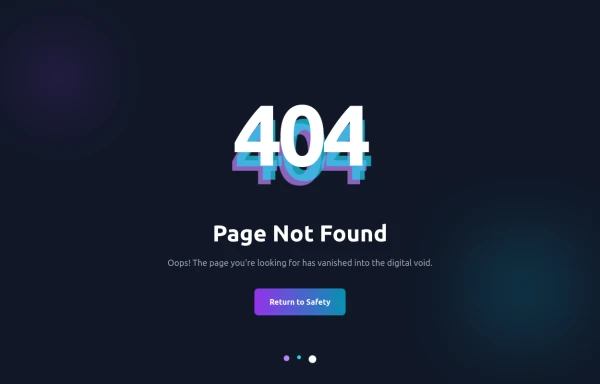 404 Page Not Found
