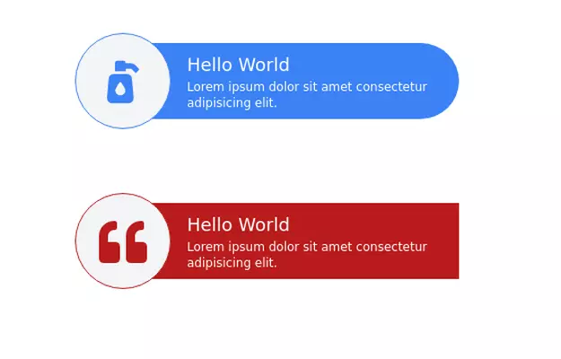 Alert with big logo