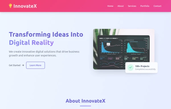 Animated Website