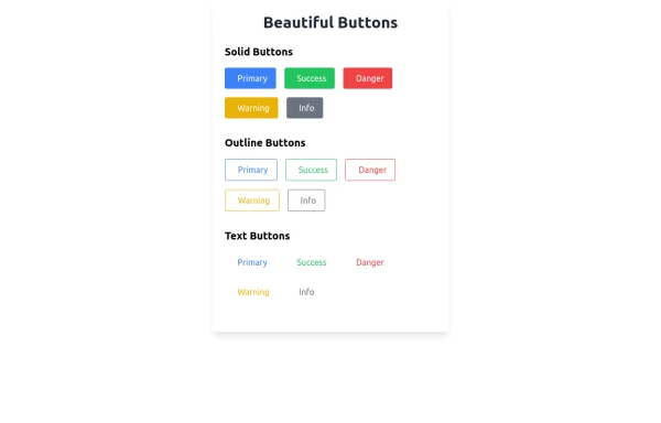 beautiful buttons set