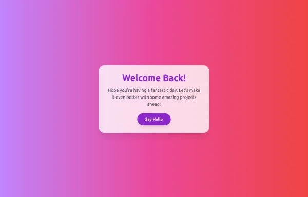 Boimator  welcoming back