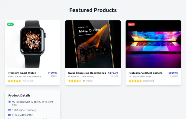 cards ecommerce