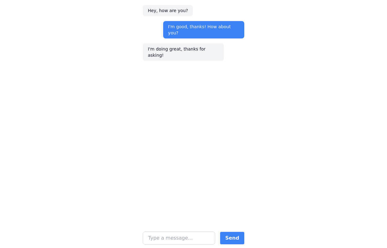 Chatbox template