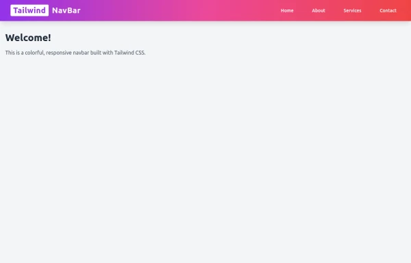 Colourful NavBar by Itunu Ijila