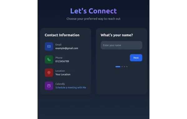Contact Form Component