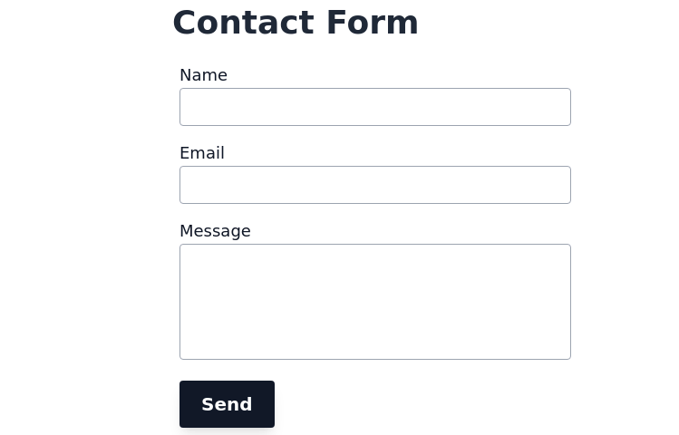 Contact Form