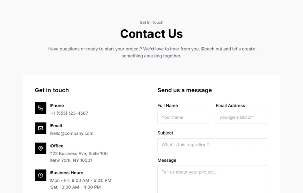 Contact Us