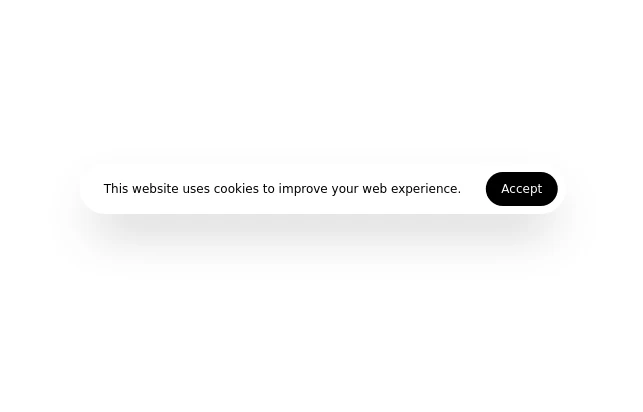 Cookie consent notification