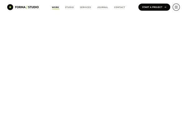 Creative Agency Navbar with Fullscreen Mobile Menu & Animated CTA