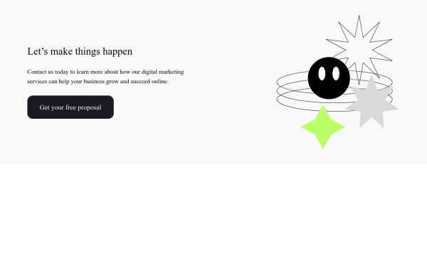 CTA - call to action section