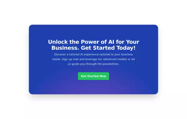 CTA card with gradient background
