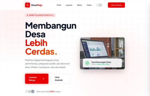 Digital Village - Red and White Building the Nation