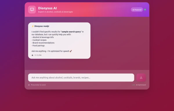 Dionysus AI Chat