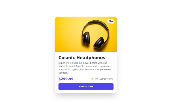 E-commerce product card withTailwind CSS