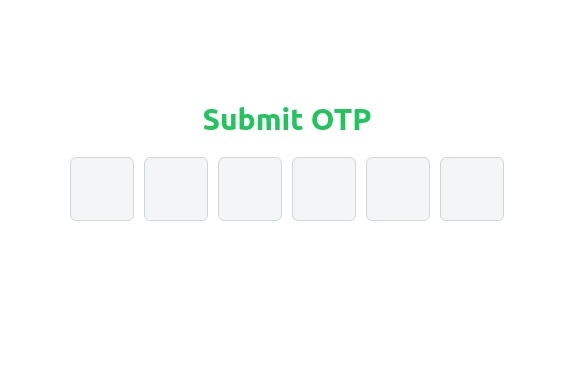 Elegant OTP Input Fields with TailwindCSS