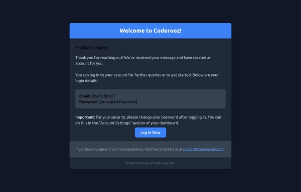 Email format
