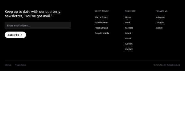 Footer