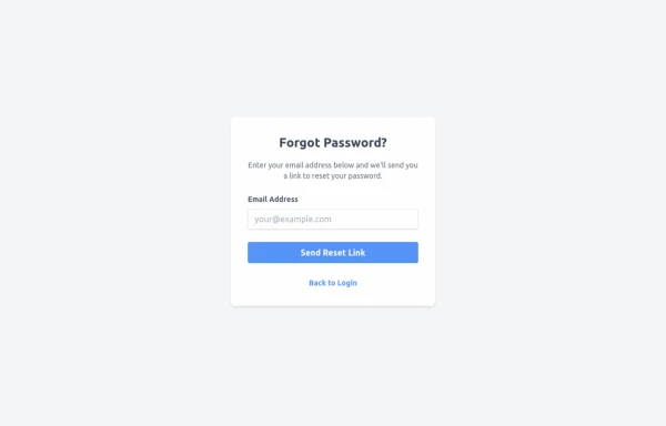 Forgot Password