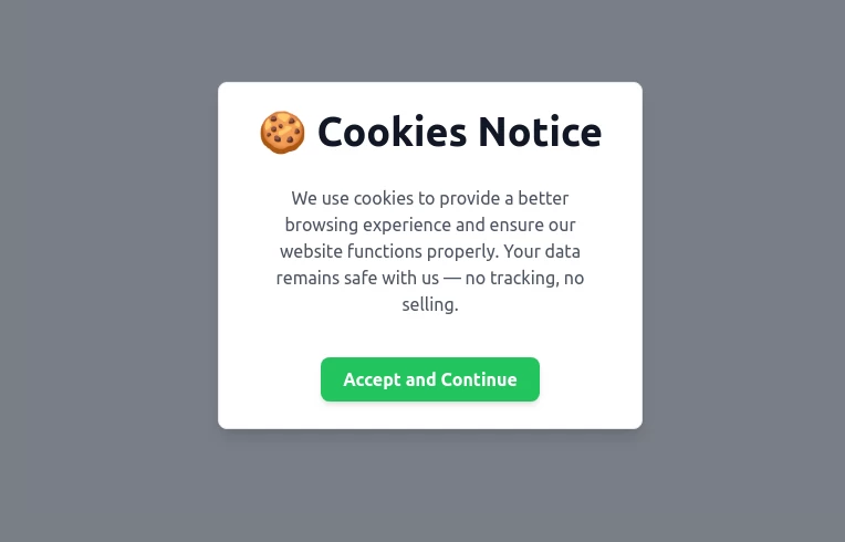 Fullscreen 🍪 Cookies Notice