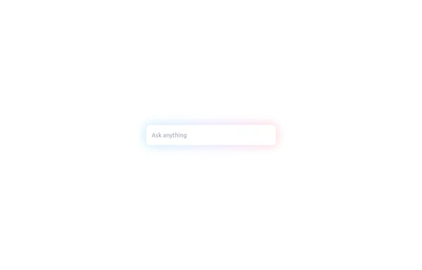 Glowing gradient button