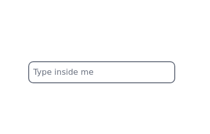 Google like input field - Tailwind CSS Example