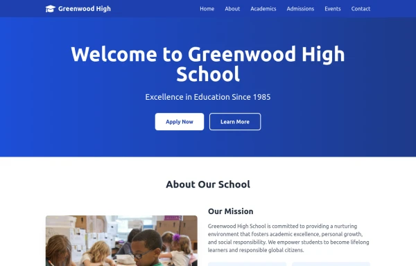 Greenwood high school
