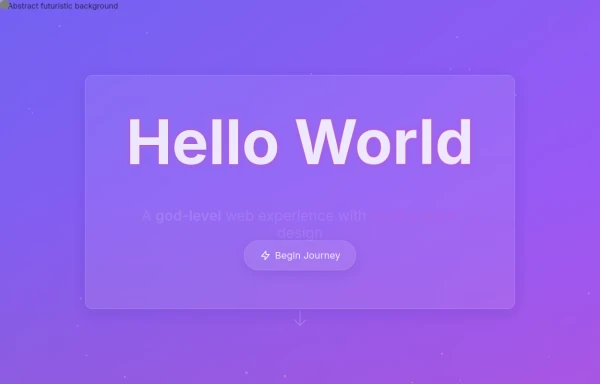 hello world