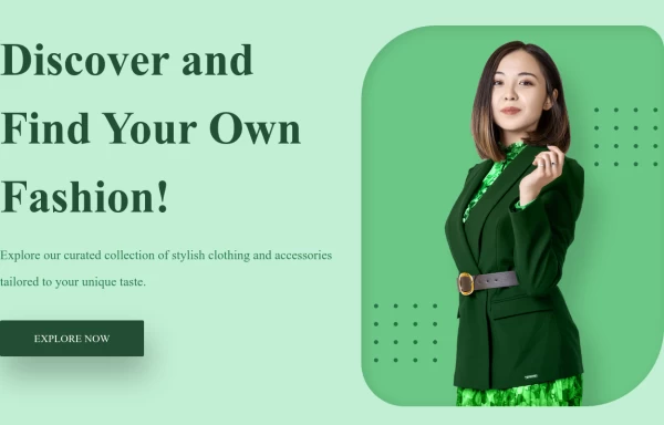 Hero Section Fashion Page