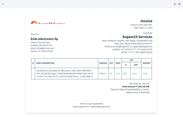 Invoice