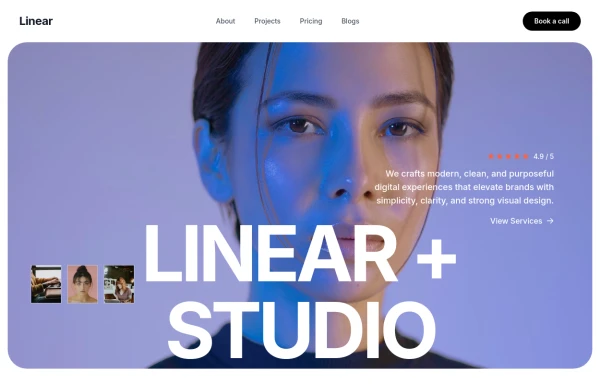 Linear  dinamique section by Raul antonio de la cruz hernandez  remix omerlinx responsive