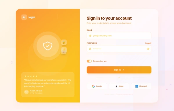 Login Form