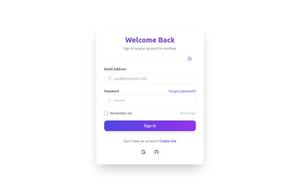 Login Form
