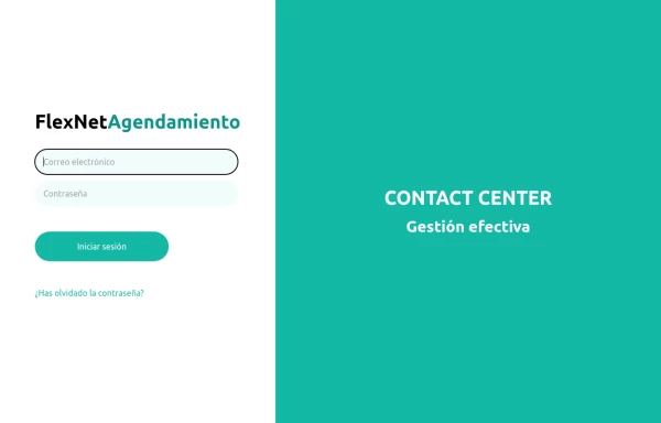 Login Form - Agendamiento