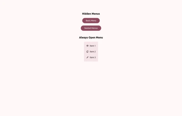 Material 3 Menu [Light]