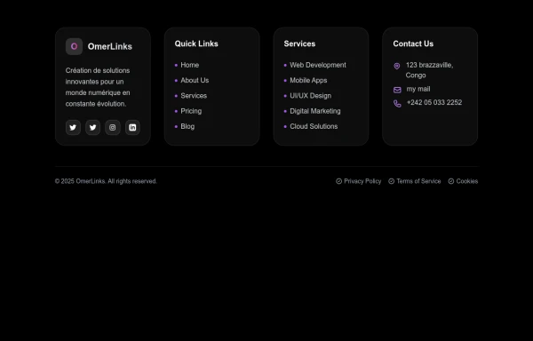 Minimalist iOS 26 Foote