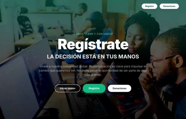 Minimalist Lading page