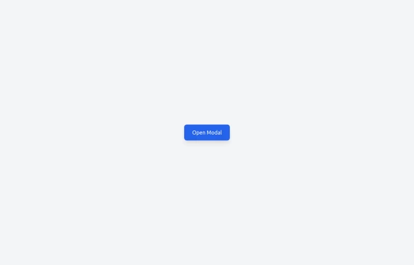 Minimalistic Modal with Native Functionality