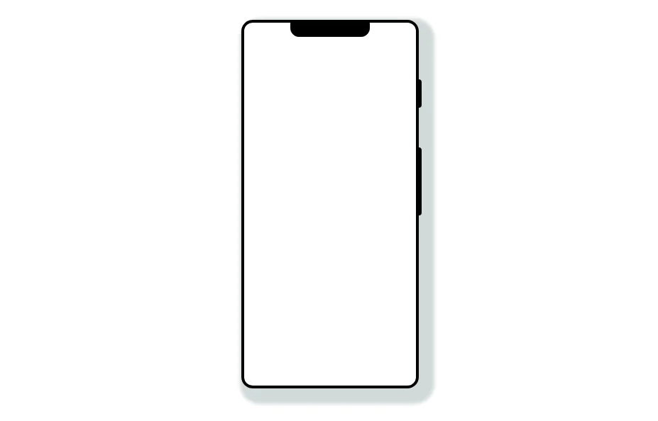 Mobile device mockup