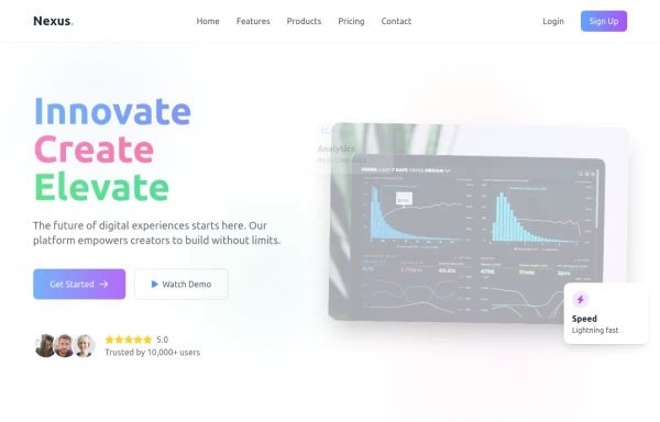 Modern page