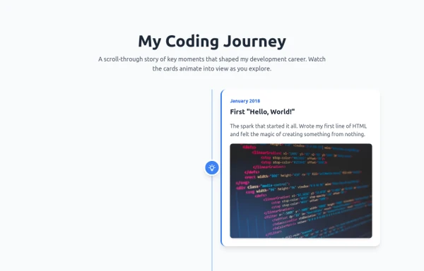 My Coding Journey