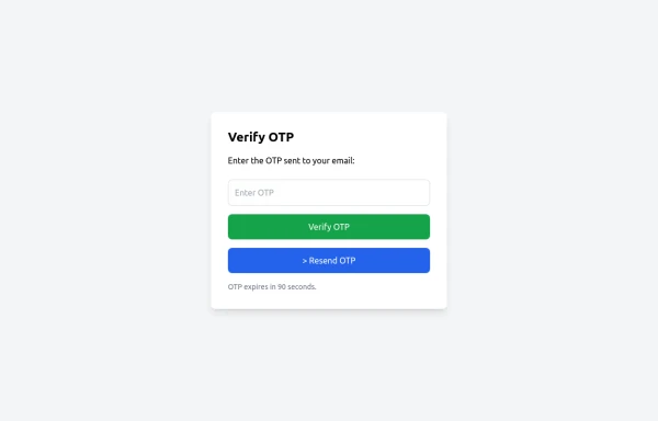 OTPverification