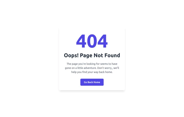 Page Not Found